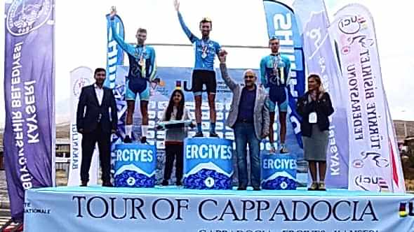 Uluslararası Kapadokya Turu'nda 2'nci etap sona erdi